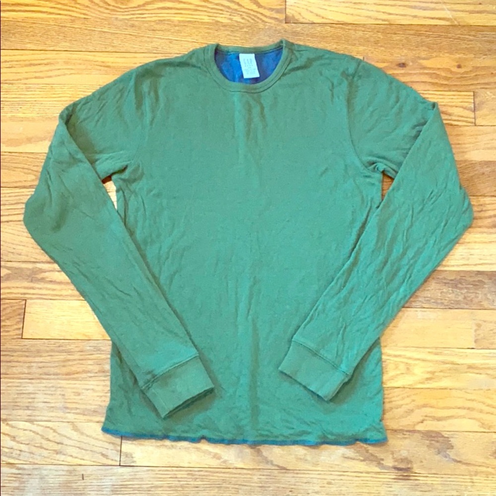 Gap Body Green Long Sleeve Tee
